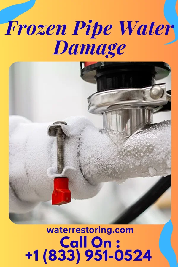 Frozen Pipe Water Damage in Valley View, TX